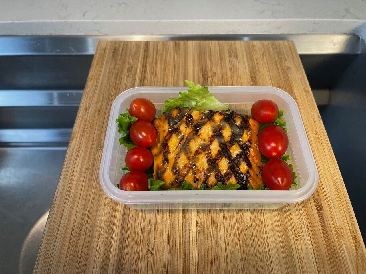 5 Pack Stackable Food Storage Containers Airtight & Leakproof Set Snap