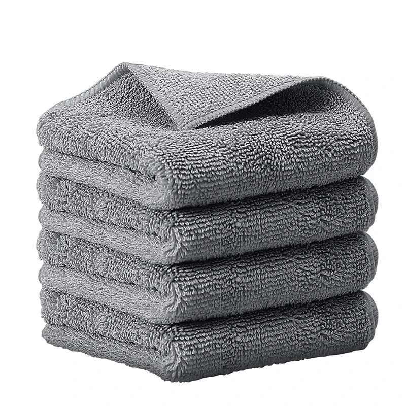 4 piece or 8 piece MUCH NEEDED Microfiber kitchen towels, perfect for wet or dry use
